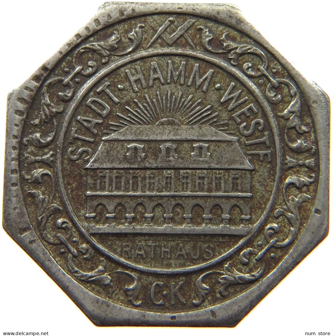 HAMM 50 PFENNIG 1919 STADT HAMM #MA 003995 - Autres & Non Classés