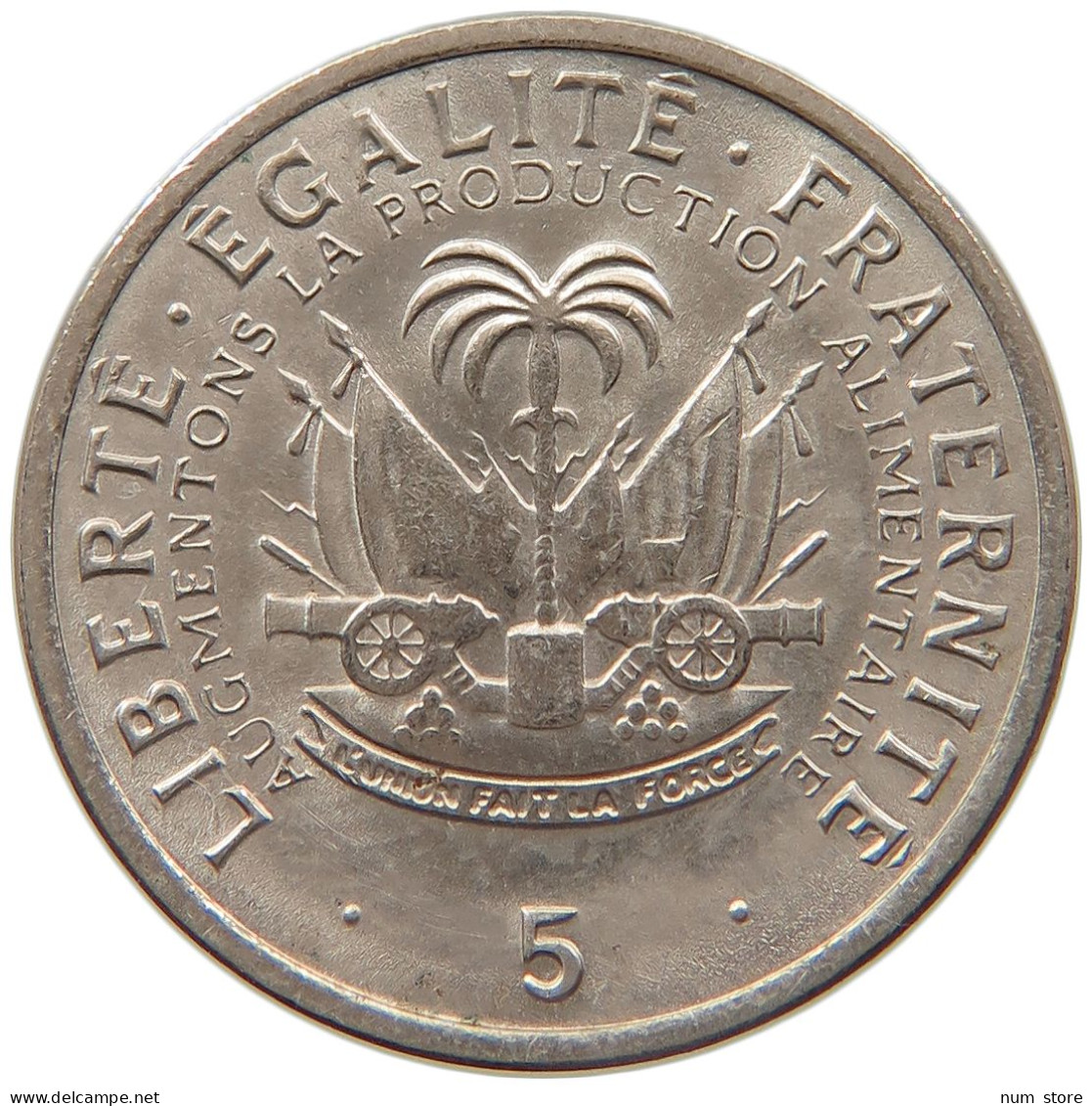 HAITI 5 CENTIMES 1975  #MA 103531 - Haiti