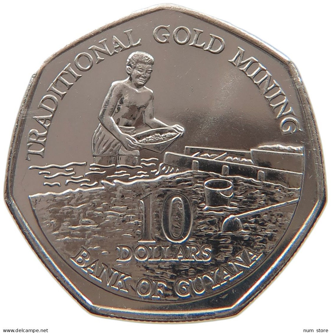GUYANA 10 DOLLARS 1996  #MA 063202 - Guyana