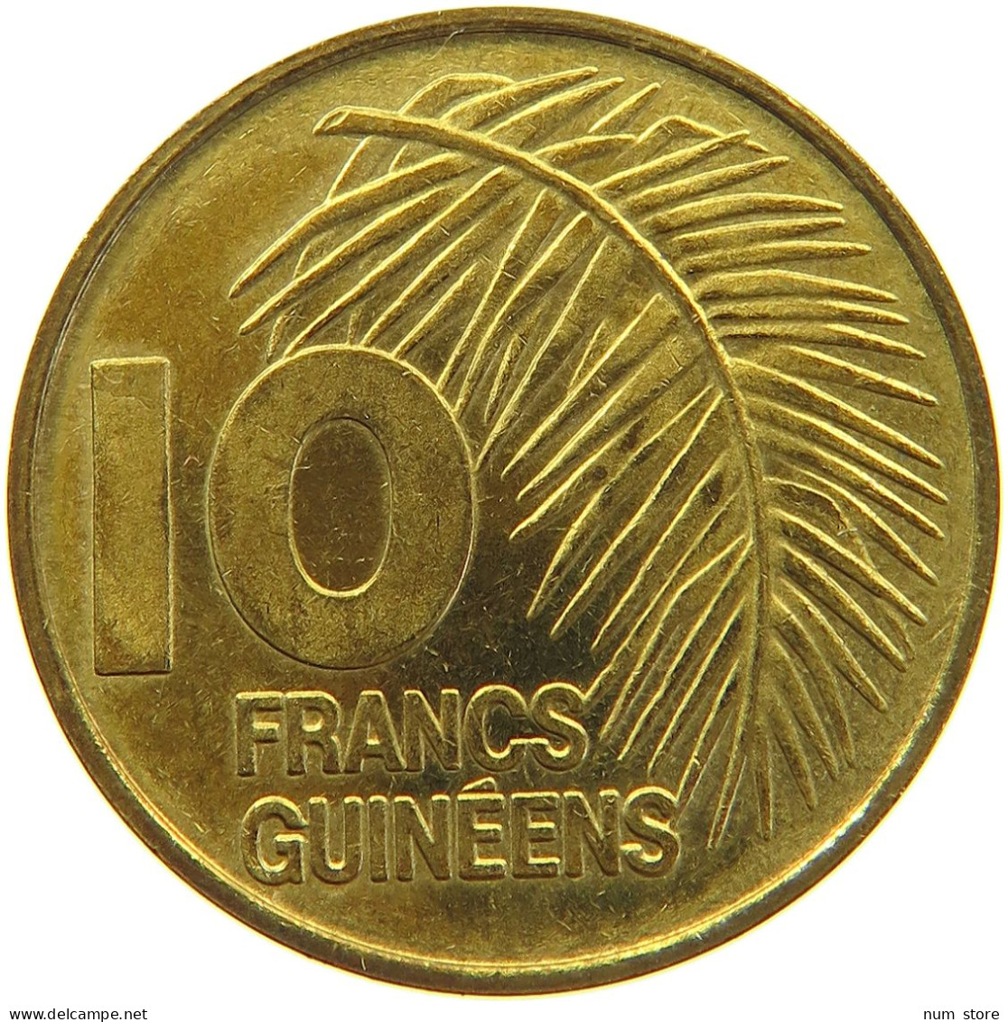 GUINEA 10 FRANCS 1985  #MA 066942 - Guinea