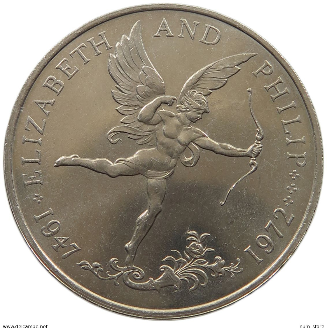 GUERNSEY 25 PENCE 1972  #MA 025016 - Guernesey