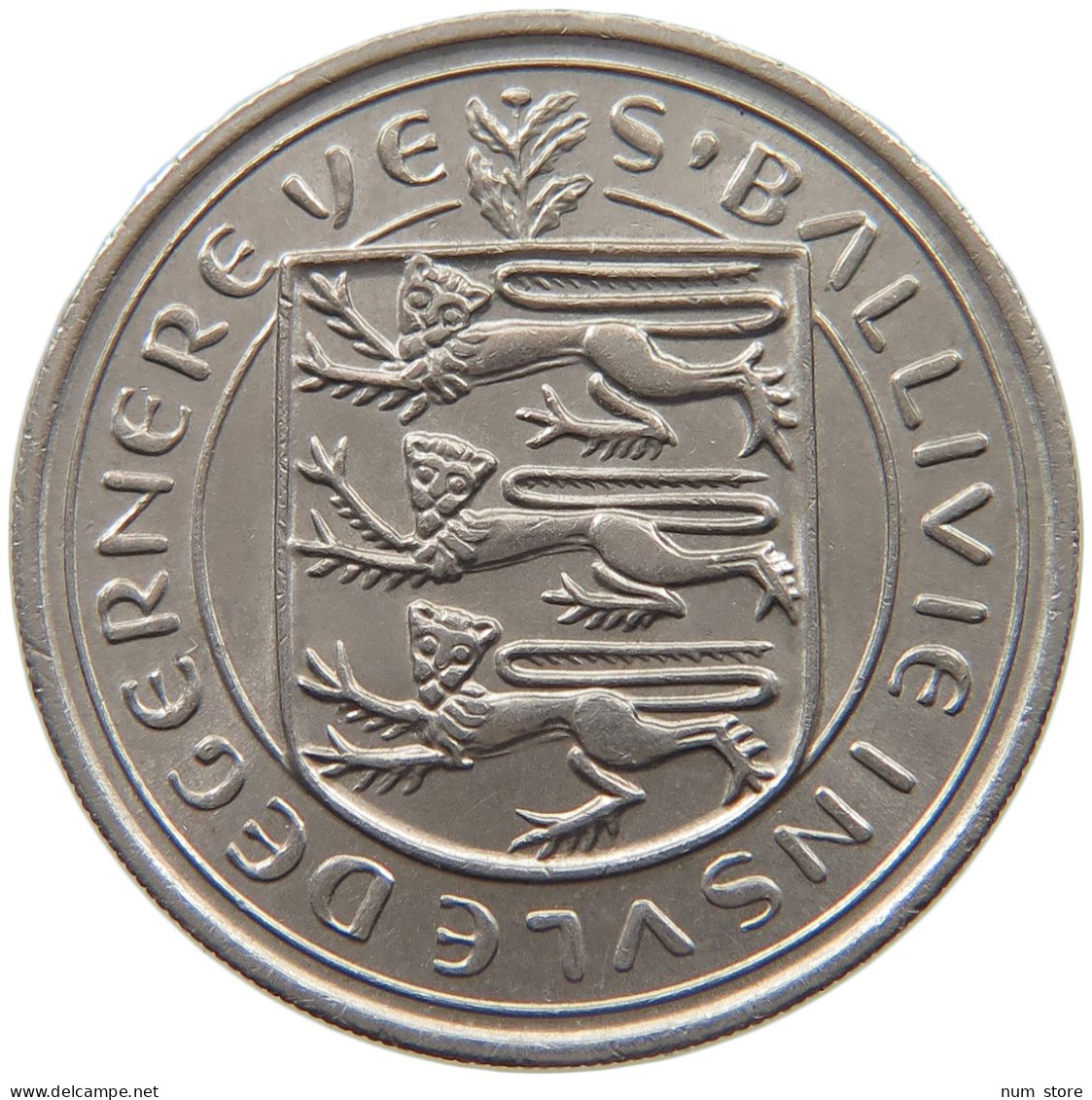 GUERNSEY 10 PENCE 1977  #MA 025685 - Guernsey