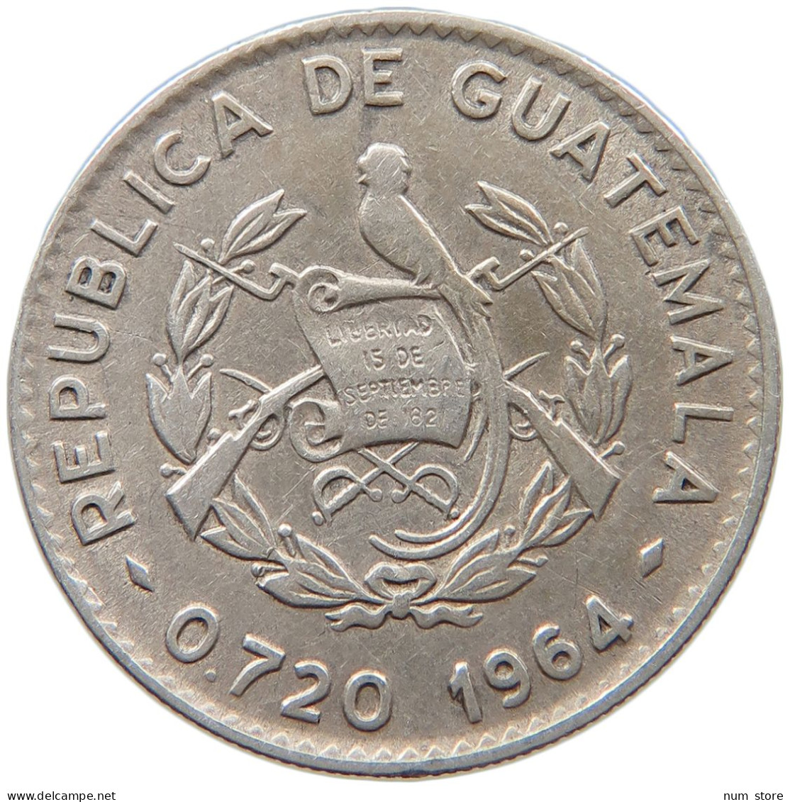 GUATEMALA 10 CENTAVOS 1964  #MA 105118 - Guatemala