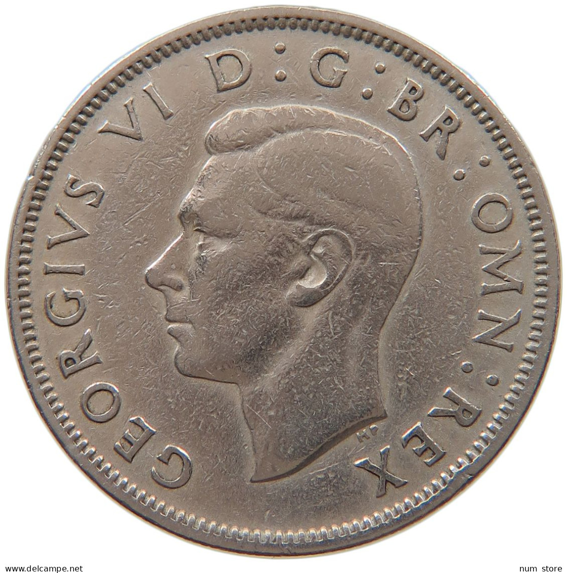 GREAT BRITAIN TWO SHILLINGS 1947 GEORGE VI. (1936-1952) #MA 059668 - J. 1 Florin / 2 Schillings