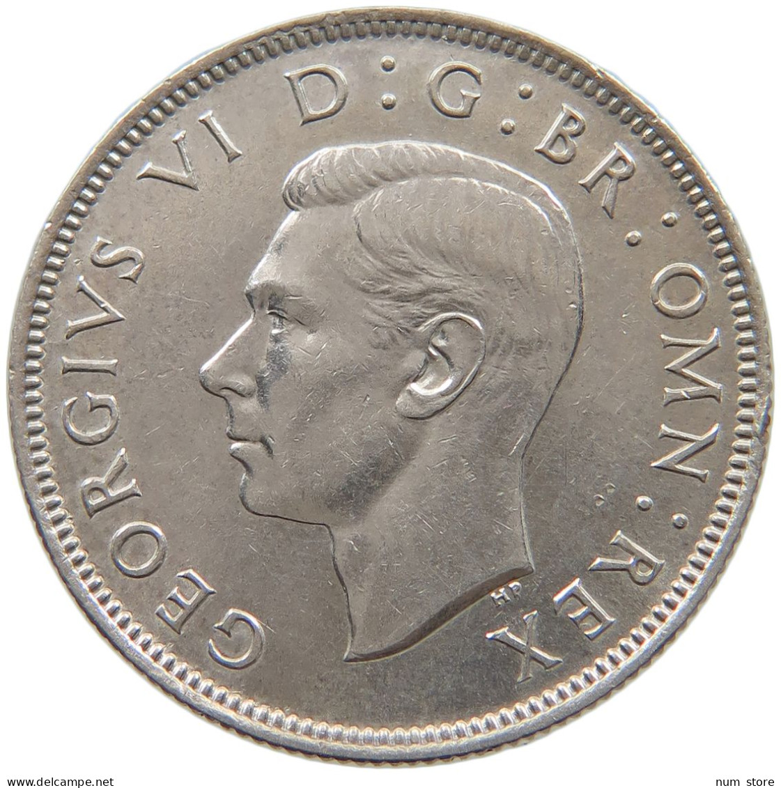 GREAT BRITAIN TWO SHILLINGS 1944 GEORGE VI. (1936-1952) #MA 021027 - J. 1 Florin / 2 Shillings