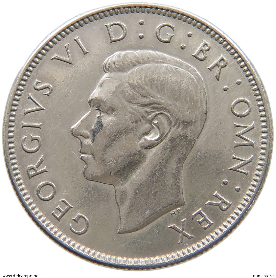 GREAT BRITAIN TWO SHILLINGS 1944 GEORGE VI. (1936-1952) #MA 023368 - J. 1 Florin / 2 Shillings