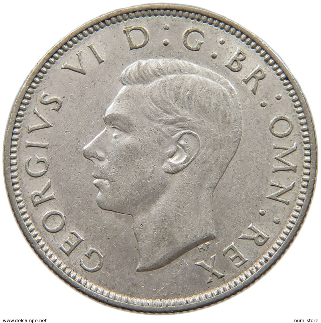 GREAT BRITAIN TWO SHILLINGS 1943 GEORGE VI. (1936-1952) #MA 021022 - J. 1 Florin / 2 Schillings