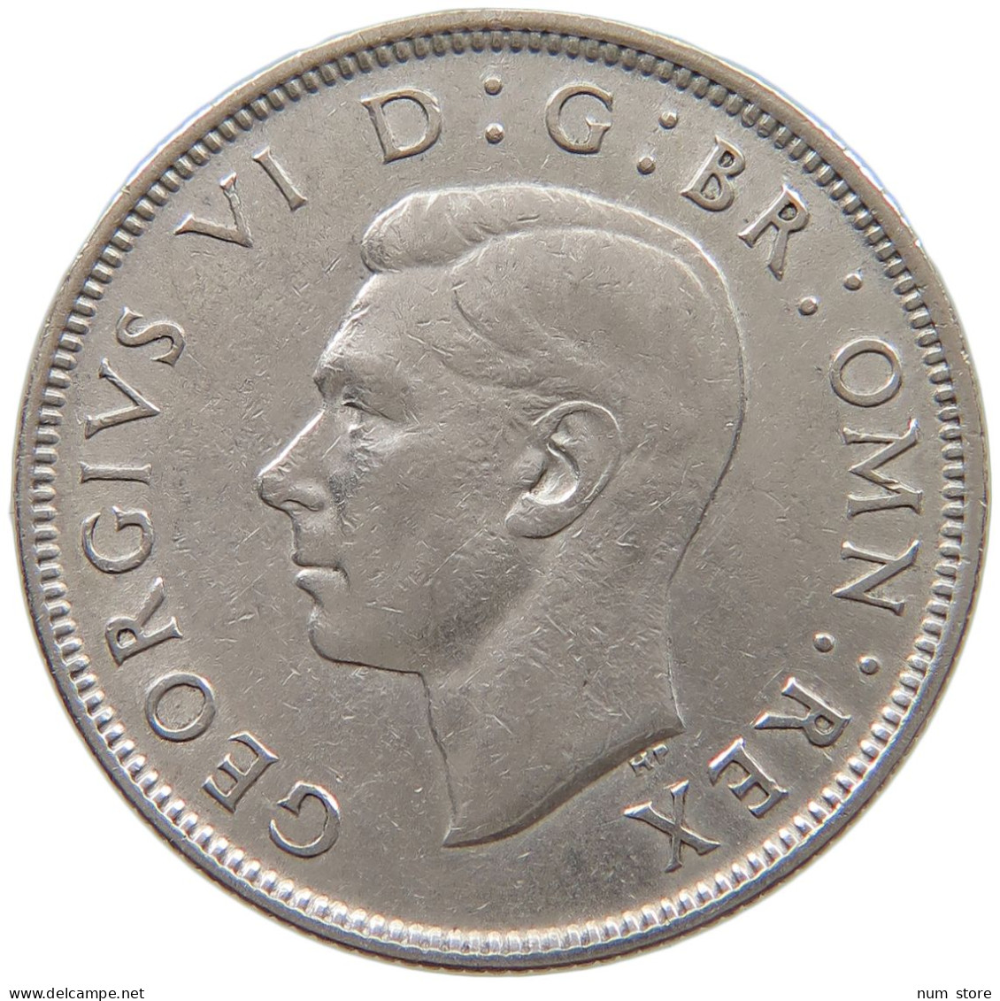 GREAT BRITAIN TWO SHILLINGS 1942 GEORGE VI. (1936-1952) #MA 021026 - J. 1 Florin / 2 Schillings