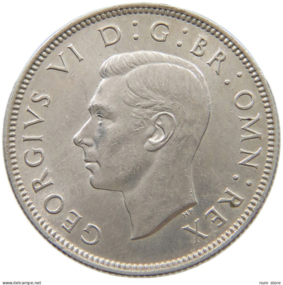 GREAT BRITAIN TWO SHILLINGS 1939 GEORGE VI. (1936-1952) #MA 023367 - J. 1 Florin / 2 Shillings