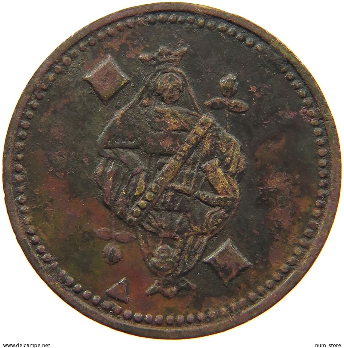 GREAT BRITAIN TOKEN  QUEEN / ELEPHANT #MA 067825 - Otros & Sin Clasificación