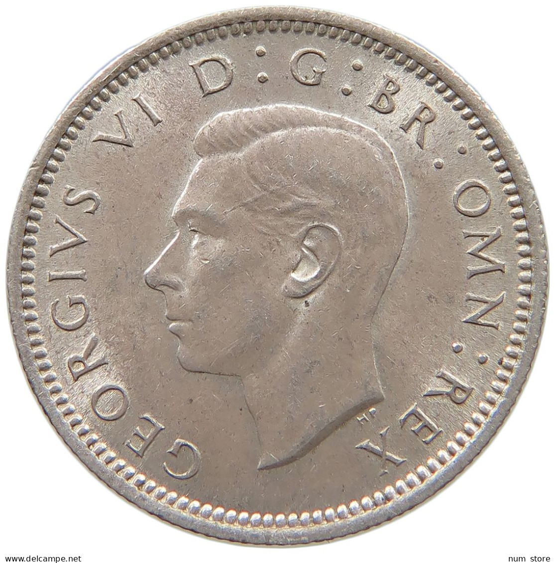 GREAT BRITAIN SIXPENCE 1945 GEORGE VI. (1936-1952) #MA 023371 - H. 6 Pence