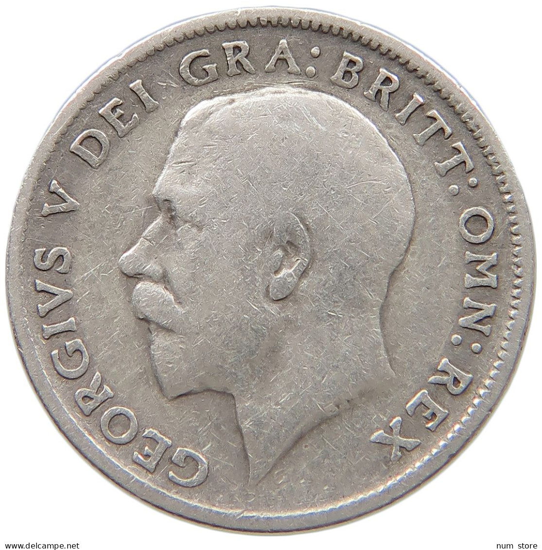 GREAT BRITAIN SIXPENCE 1919 GEORGE V. (1910-1936) #MA 023353 - H. 6 Pence