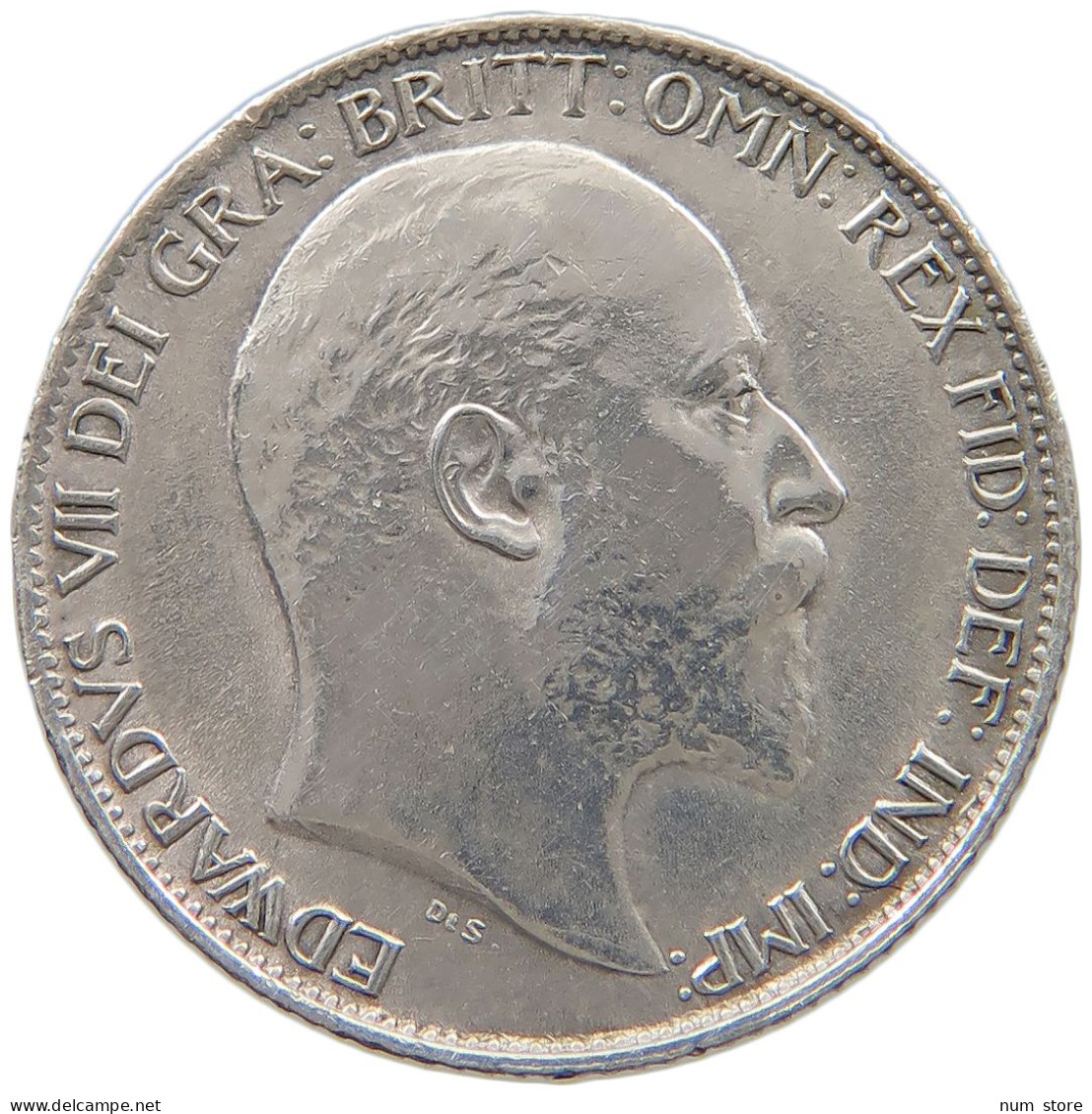 GREAT BRITAIN SIXPENCE 1902 EDWARD VII., 1901 - 1910 #MA 023056 - H. 6 Pence