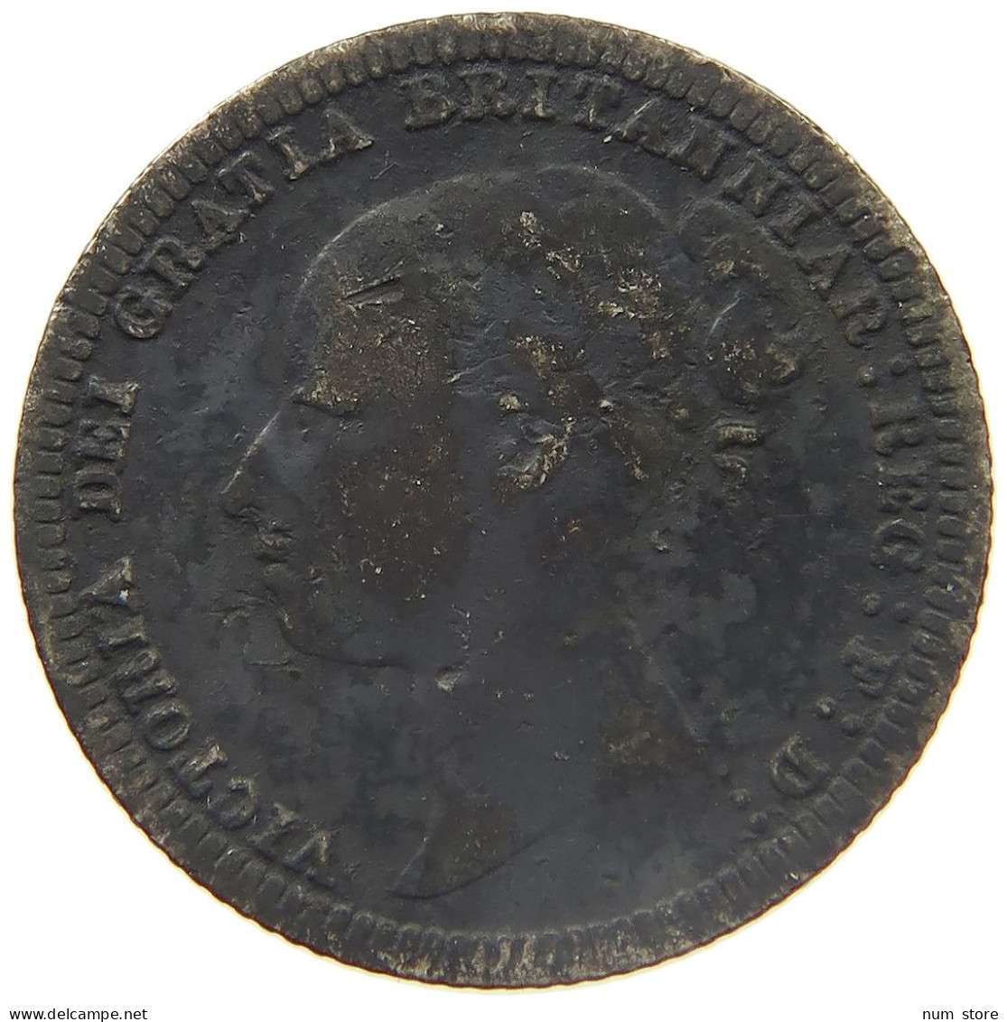 GREAT BRITAIN SIXPENCE 1880 VICTORIA 1837-1901 #MA 022959 - H. 6 Pence