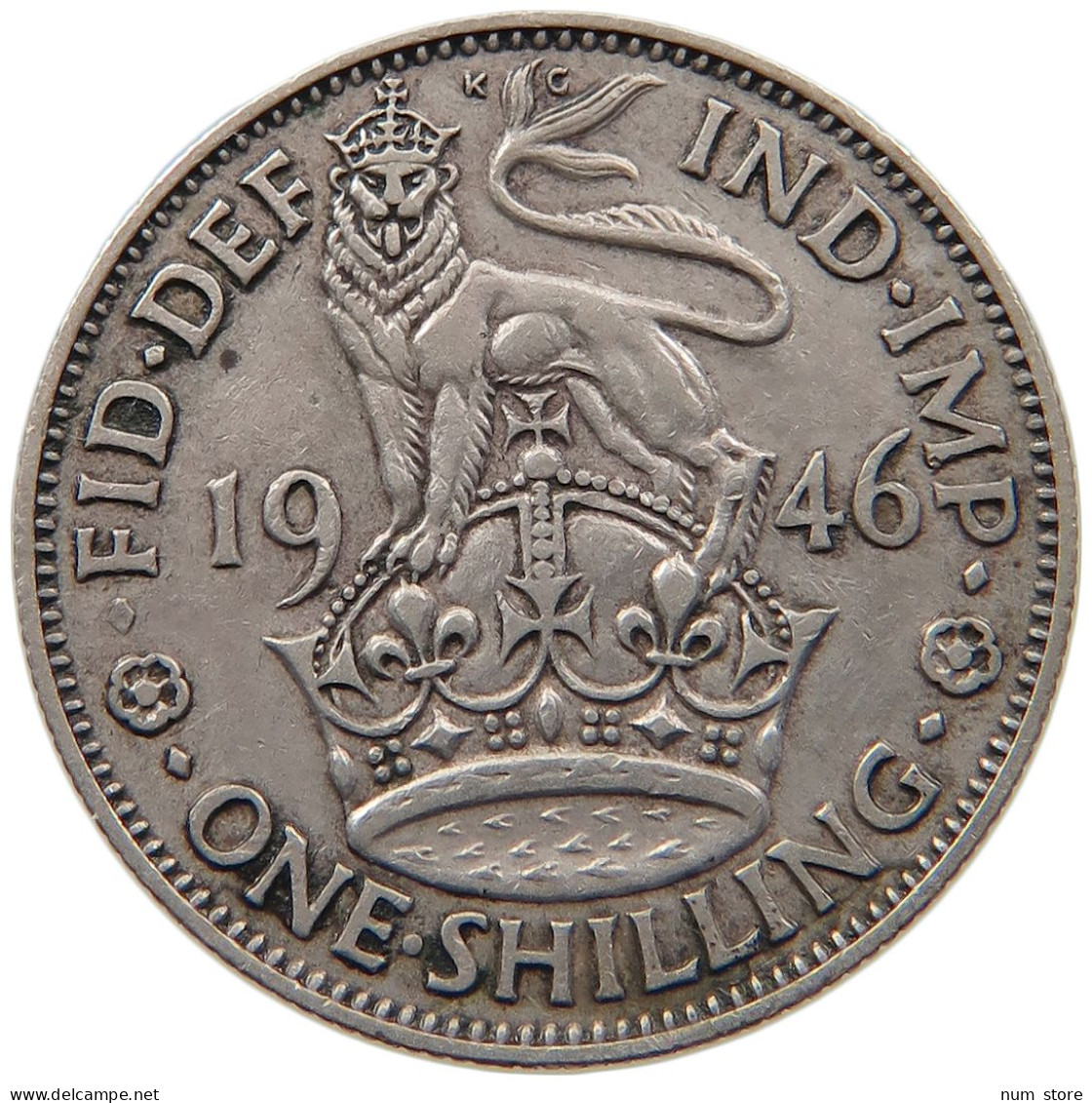 GREAT BRITAIN SHILLING 1946 GEORGE VI. (1936-1952) #MA 099686 - I. 1 Shilling