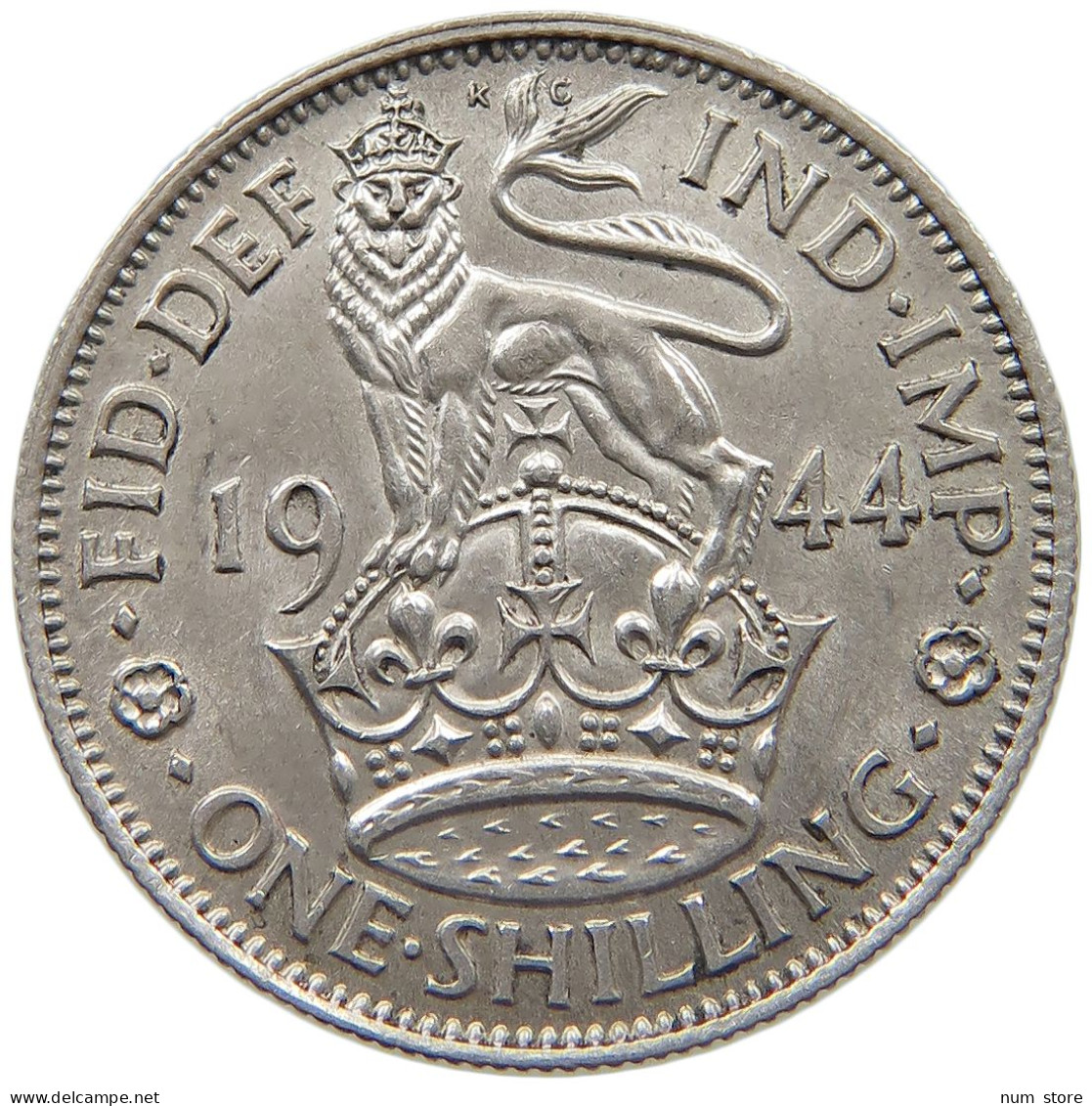 GREAT BRITAIN SHILLING 1944 GEORGE VI. (1936-1952) #MA 023369 - I. 1 Shilling