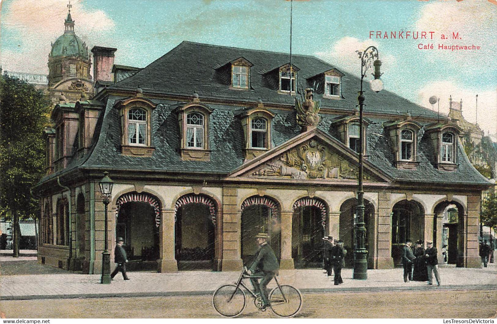 ALLEMAGNE - Frankfurt A. Main - Café Hauptwache - Colorisé - Carte Postale Ancienne - Frankfurt A. Main