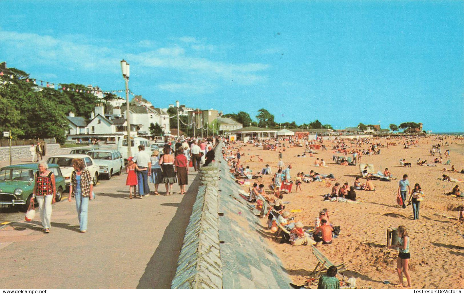 ROYAUME-UNI - Angleterre - Exmouth - The Beach And Promenade - Colorisé - Animé - Carte Postale - Other & Unclassified