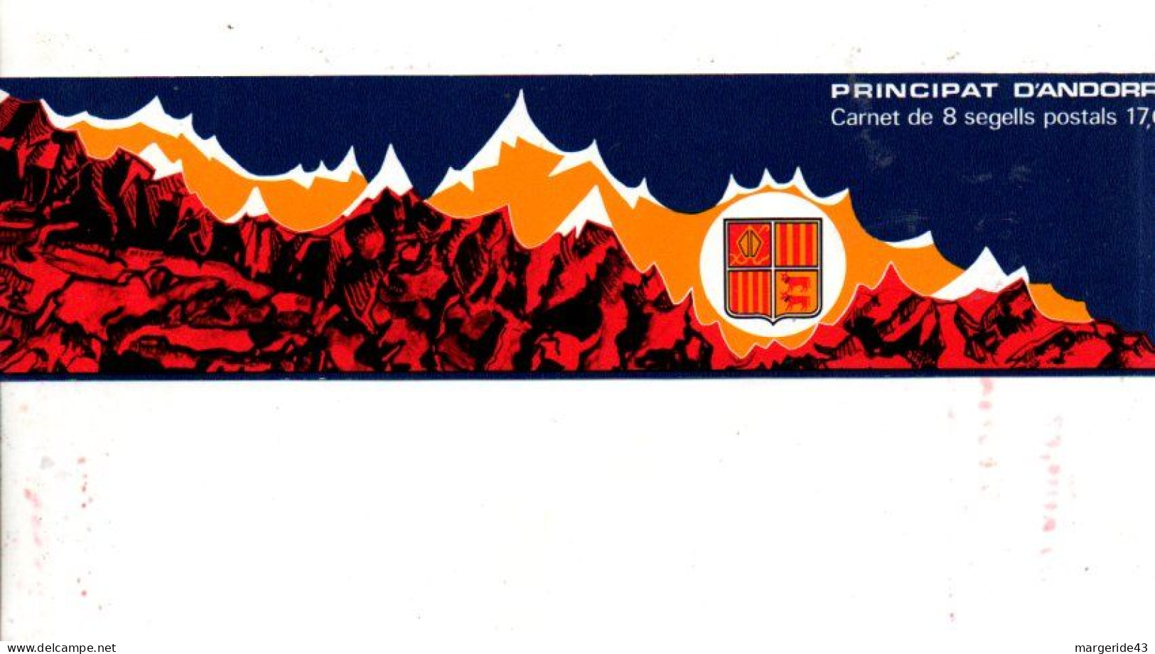 ANDORRE CARNET USAGE COURANT 8 TP NEUF++ - Libretti