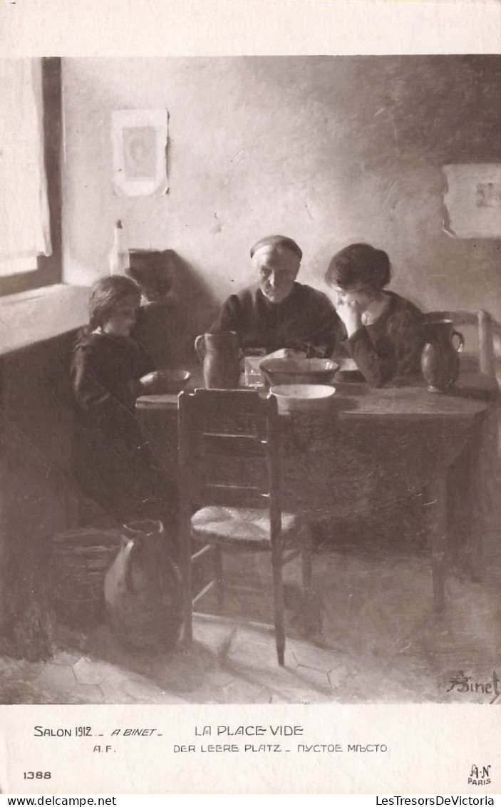 MUSEE - Salon 1912 - A Binet - La Place Vide - AF - Carte Postale Ancienne - Musées