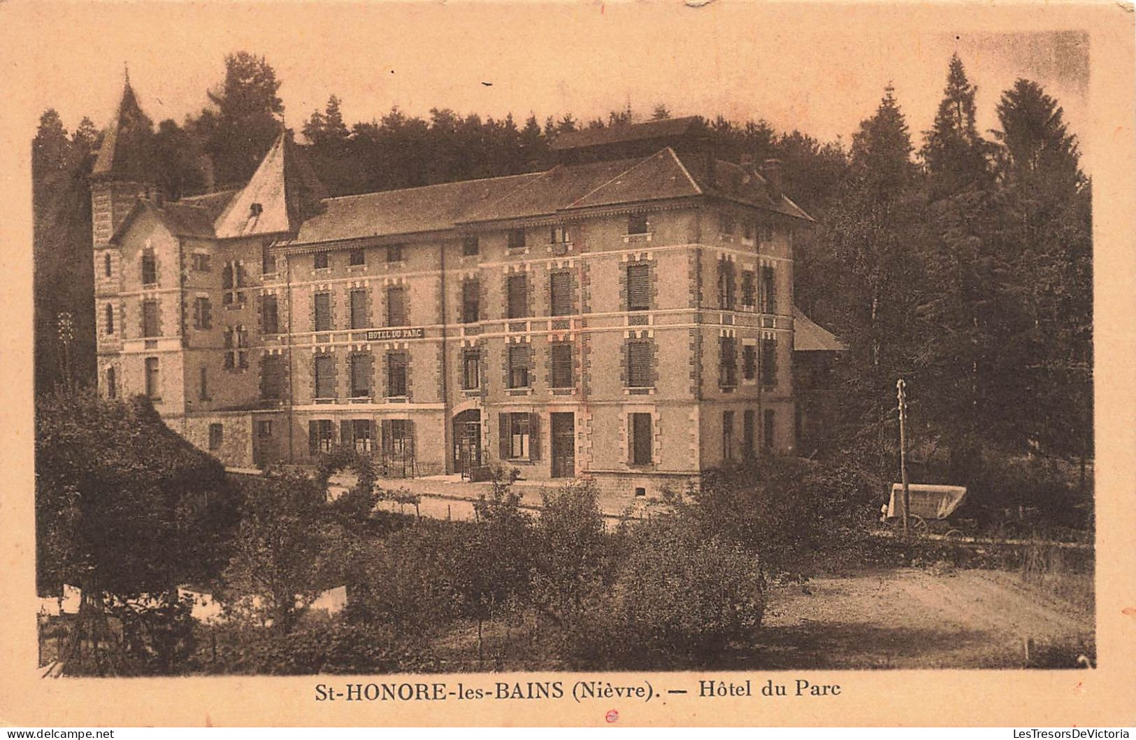 FRANCE - Saint-Honoré-les-Bains - Hôtel Du Parc - Carte Postale Ancienne - Saint-Honoré-les-Bains