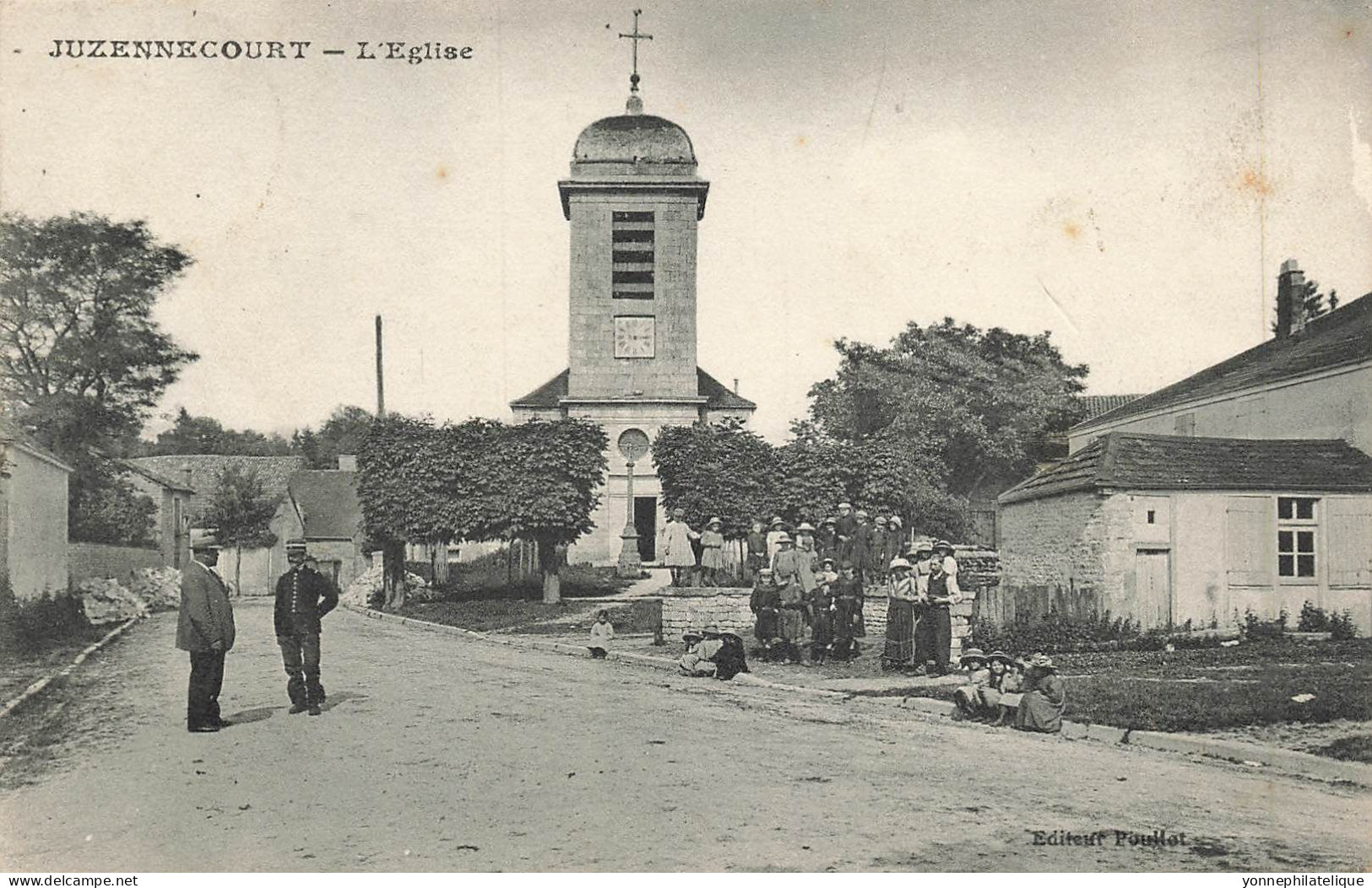 52 - HAUTE MARNE - JUZENNECOURT - L'église - Animation - 10138 - Juzennecourt