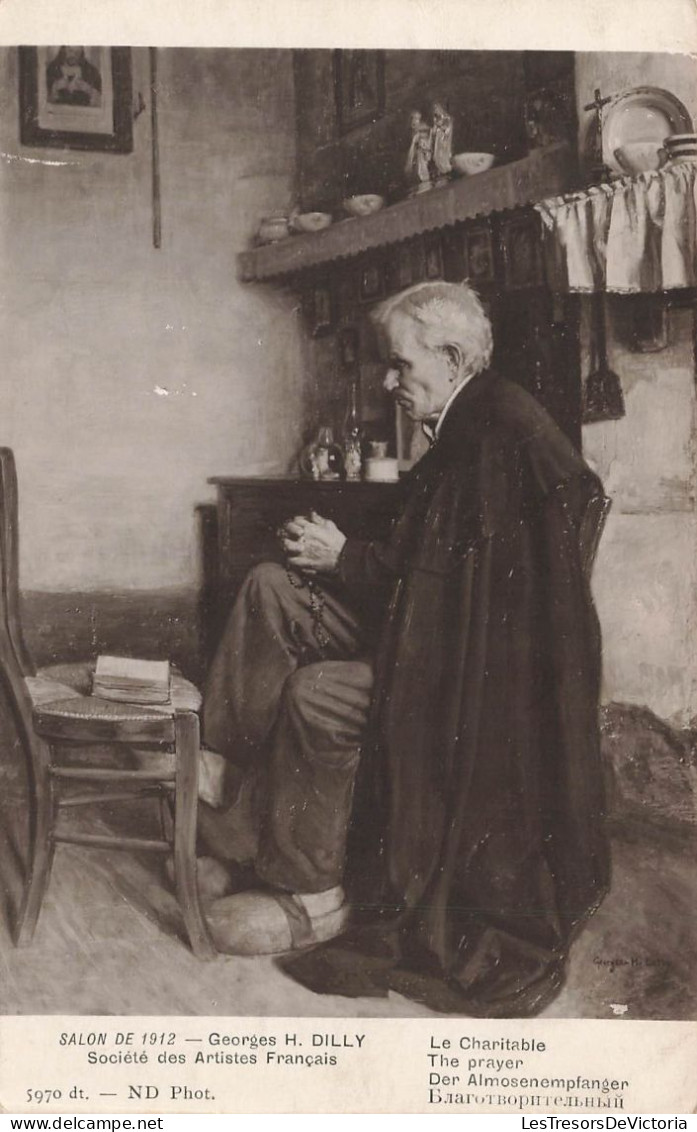 MUSEE - Salon De 1912 - Georges H Dilly - Le Charitable - Carte Postale Ancienne - Musei