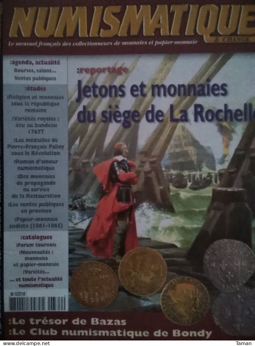 Numismatique & Change - La Rochelle Richelieu - Rome - Bazas - Restauration 1814 - USA Confédérés - Francés