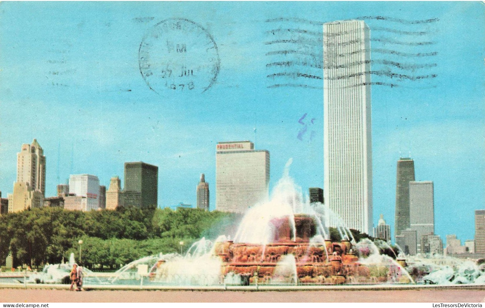 ETATS-UNIS - Chicago - Buckingham Fountain - Colorisé - Carte Postale - Chicago