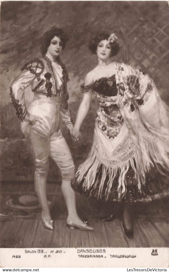 MUSEE - Salon De 1912  - H Zo - Danseuses  - Carte Postale Ancienne - Musées