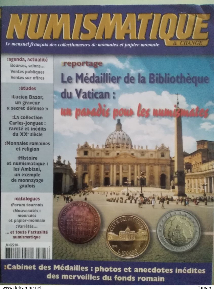 Numismatique & Change - Le Médailler Du Vatican - Rome Gaule - Mérovingiens - Lucien Bazor - Francés