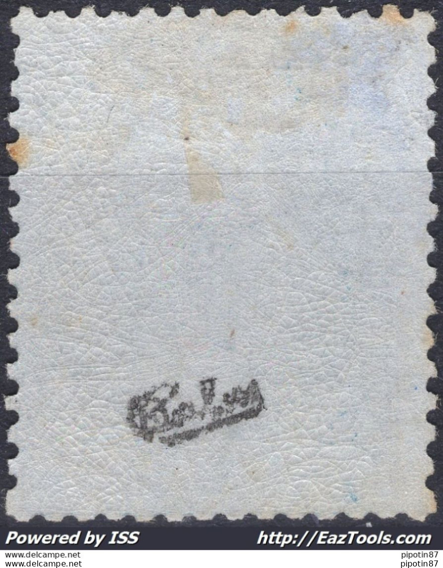 FRANCE EMPIRE 20c BLEU N° 22 NEUF * AVEC CHARNIERE SIGNÉ CALVES A VOIR - 1862 Napoléon III.