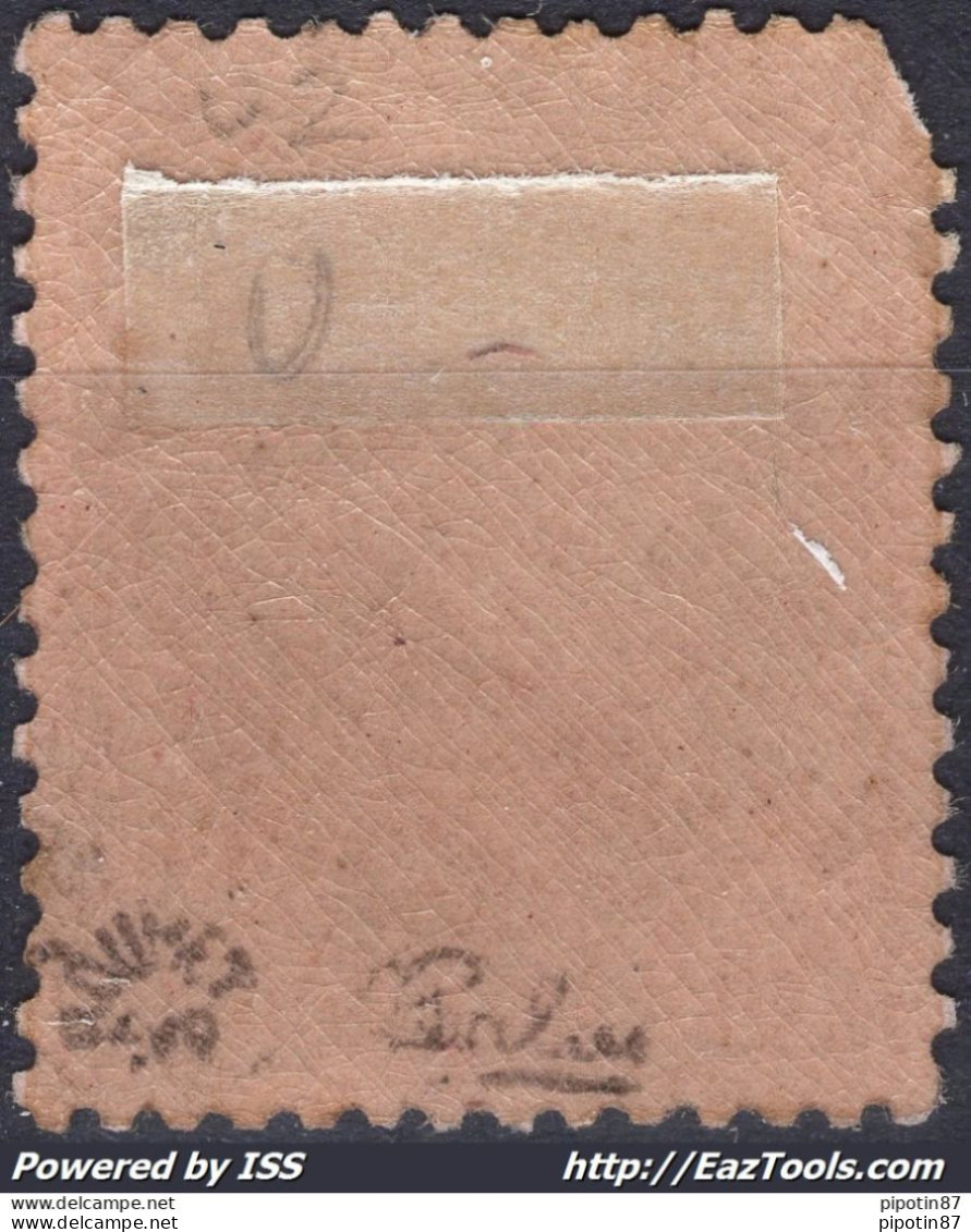 FRANCE EMPIRE LAURÉ 80c ROSE N° 32 NEUF * AVEC CHARNIERE SIGNÉ CALVES + ROUMET - 1863-1870 Napoleon III With Laurels