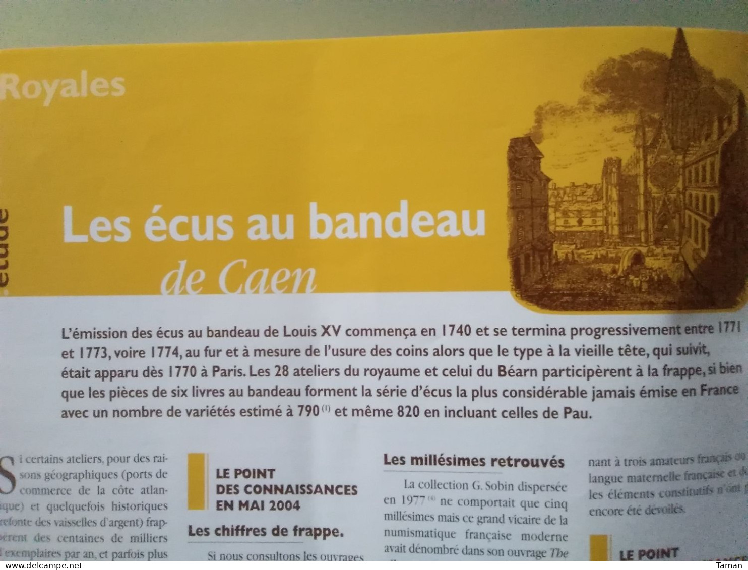 Numismatique & change - Grèce antique - Rome - Poids monétaire - Caen Besançon - Restauration Madagascar