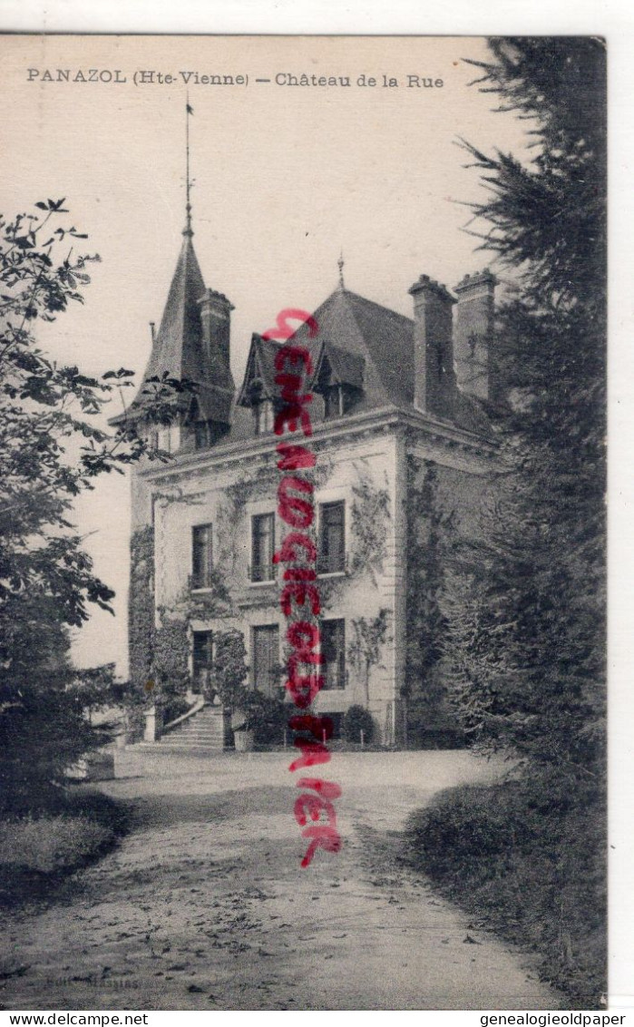 87- PANAZOL -   CHATEAU DE LA RUE - Panazol