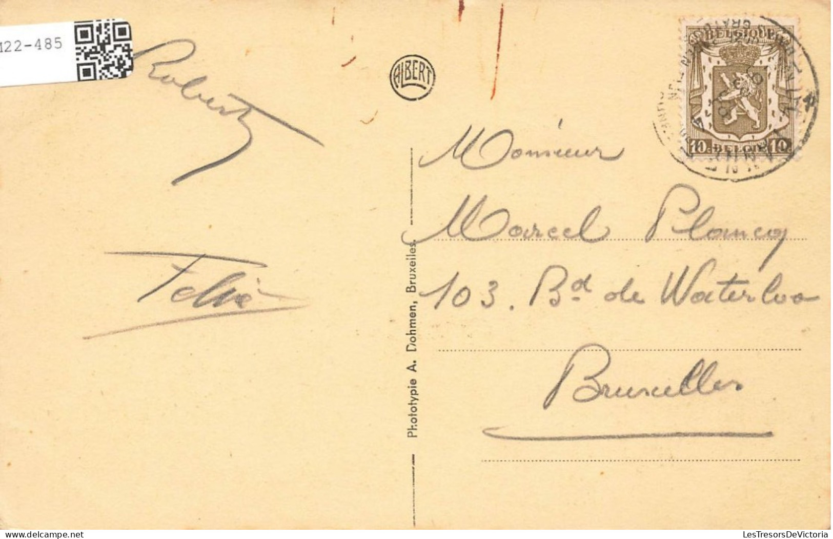 BELGIQUE - La Panne - Vue Sur La Villa Royale - Carte Postale Ancienne - De Panne
