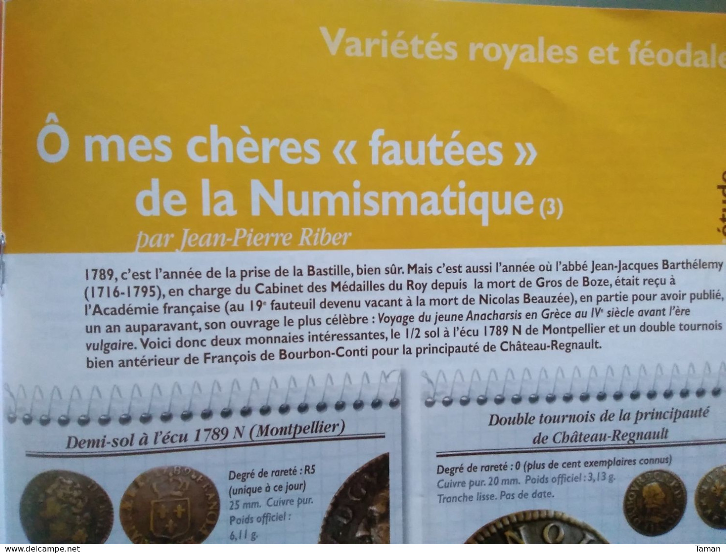 Numismatique & change - Rome - Cavaillon - Louis XIV - Second Empire - Etats de l'Afrique centrale