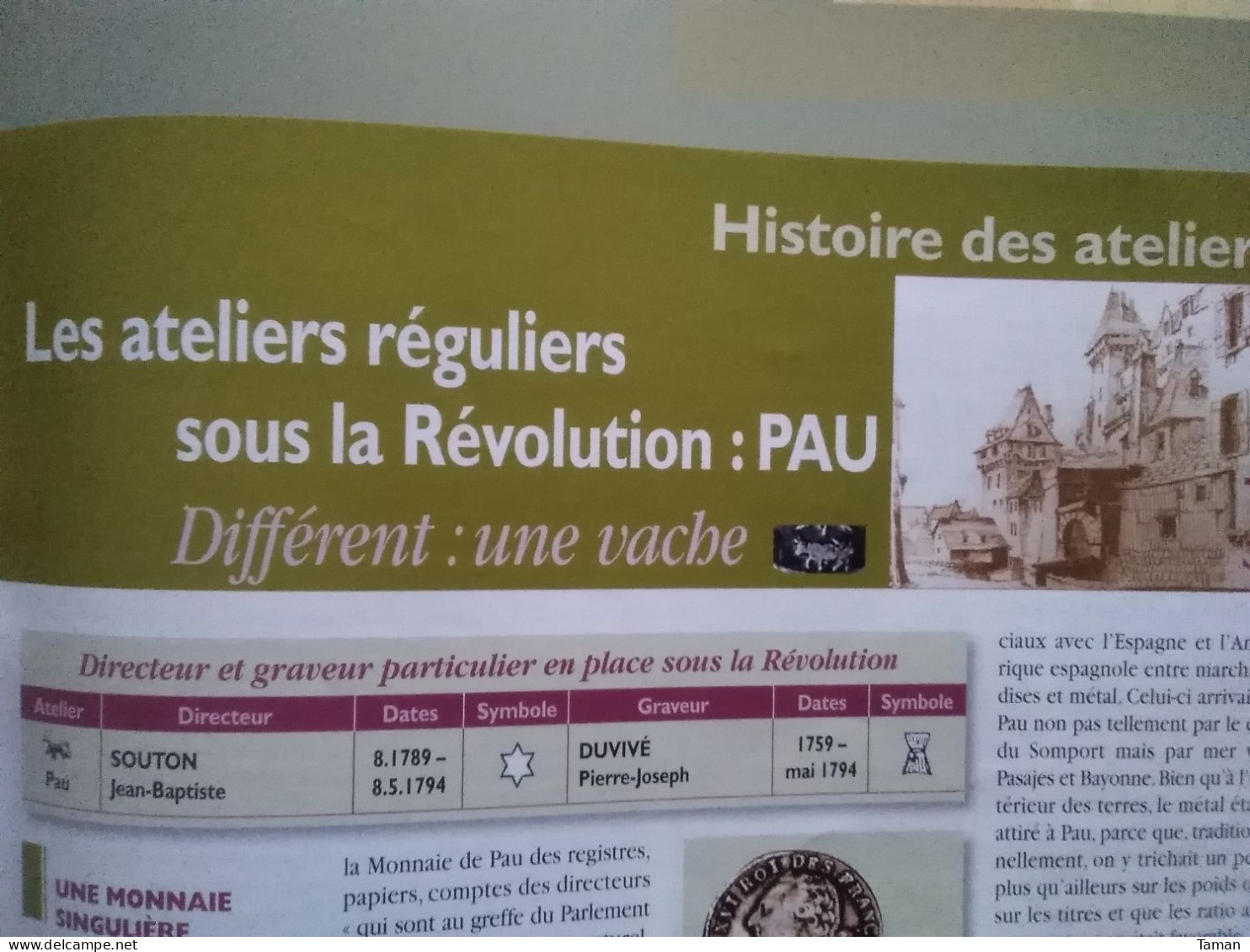 Numismatique & Change - Cabinet Des Médailles Asie - Empereurs Romains - Pau - Napoléon En Or - Joly Graveur - Französisch