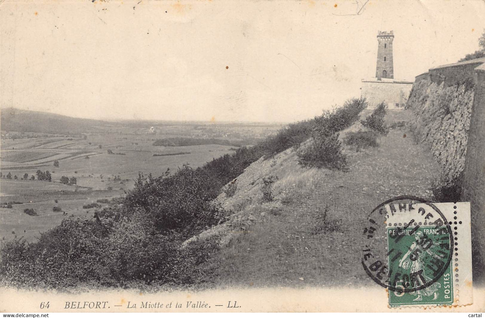 90 - BELFORT - La Miotte Et La Vallée. - Belfort – Siège De Belfort