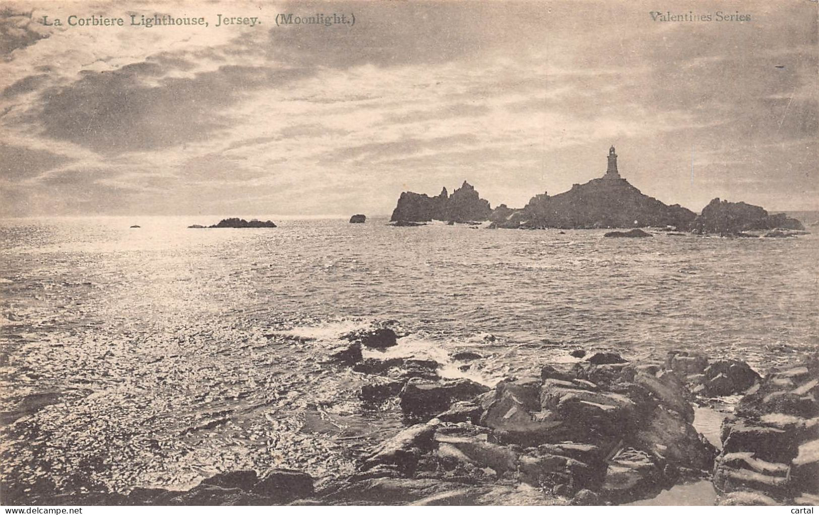 JERSEY - Moonlight - La Corbiere Lighthouse.0 - La Corbiere