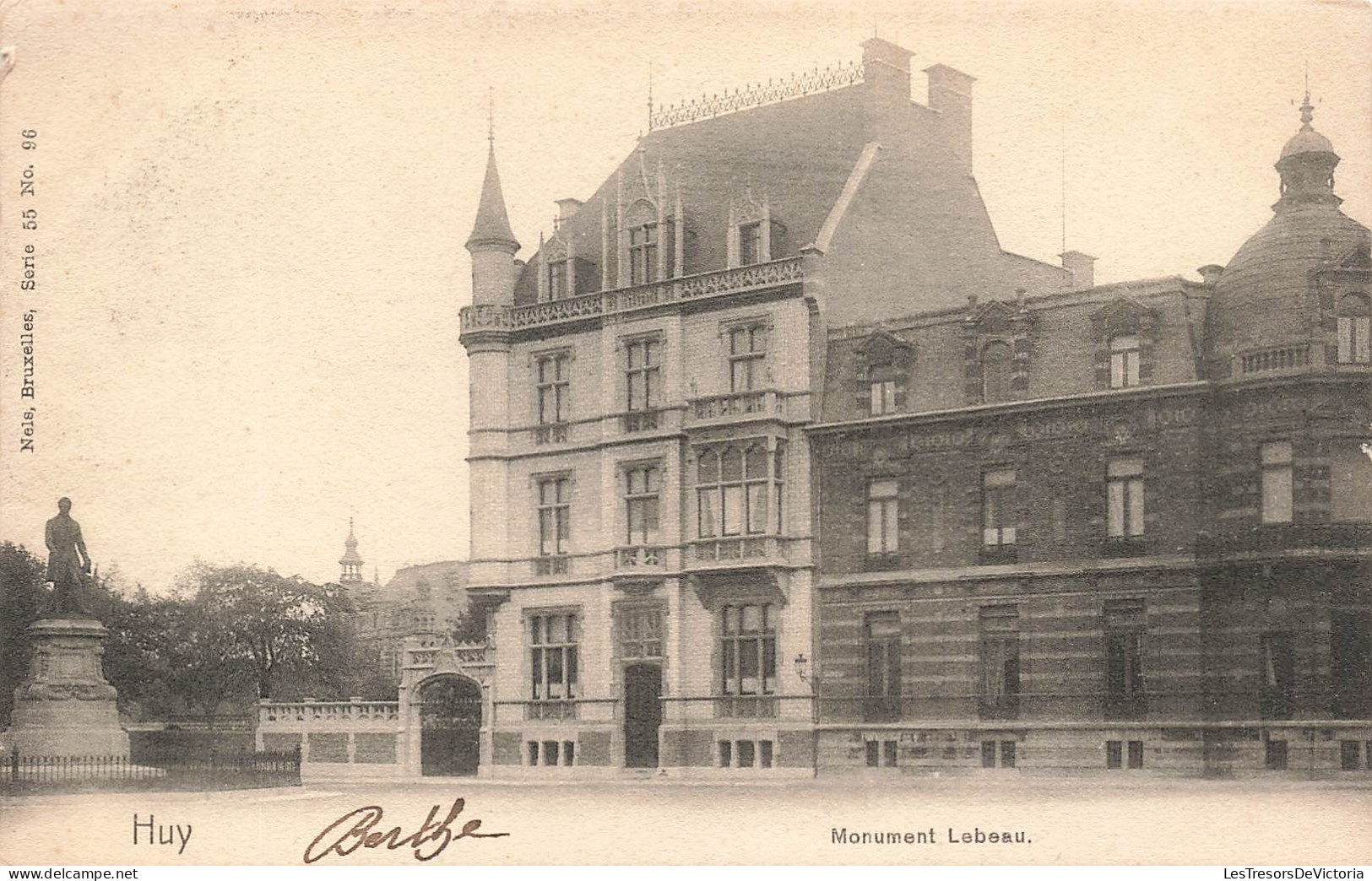 BELGIQUE - Huy - Vue Générale Du Monument Lebeau - Carte Postale Ancienne - Hoei