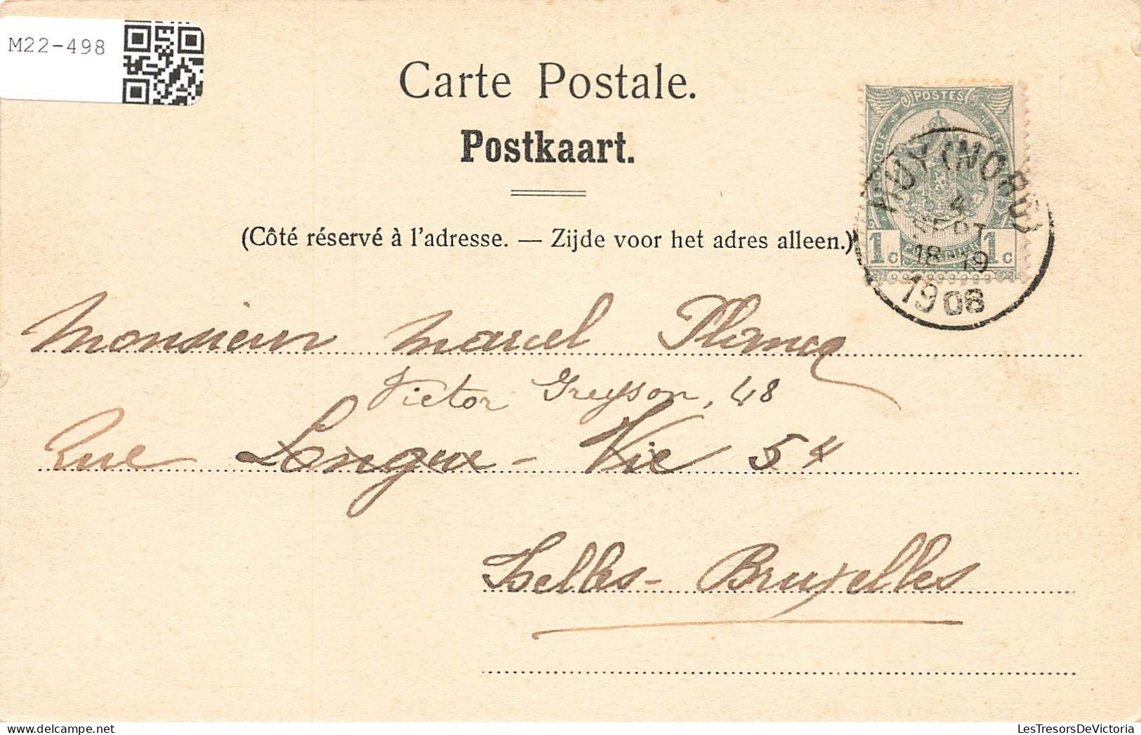 BELGIQUE - Huy - Vue Générale Du Monument Lebeau - Carte Postale Ancienne - Hoei