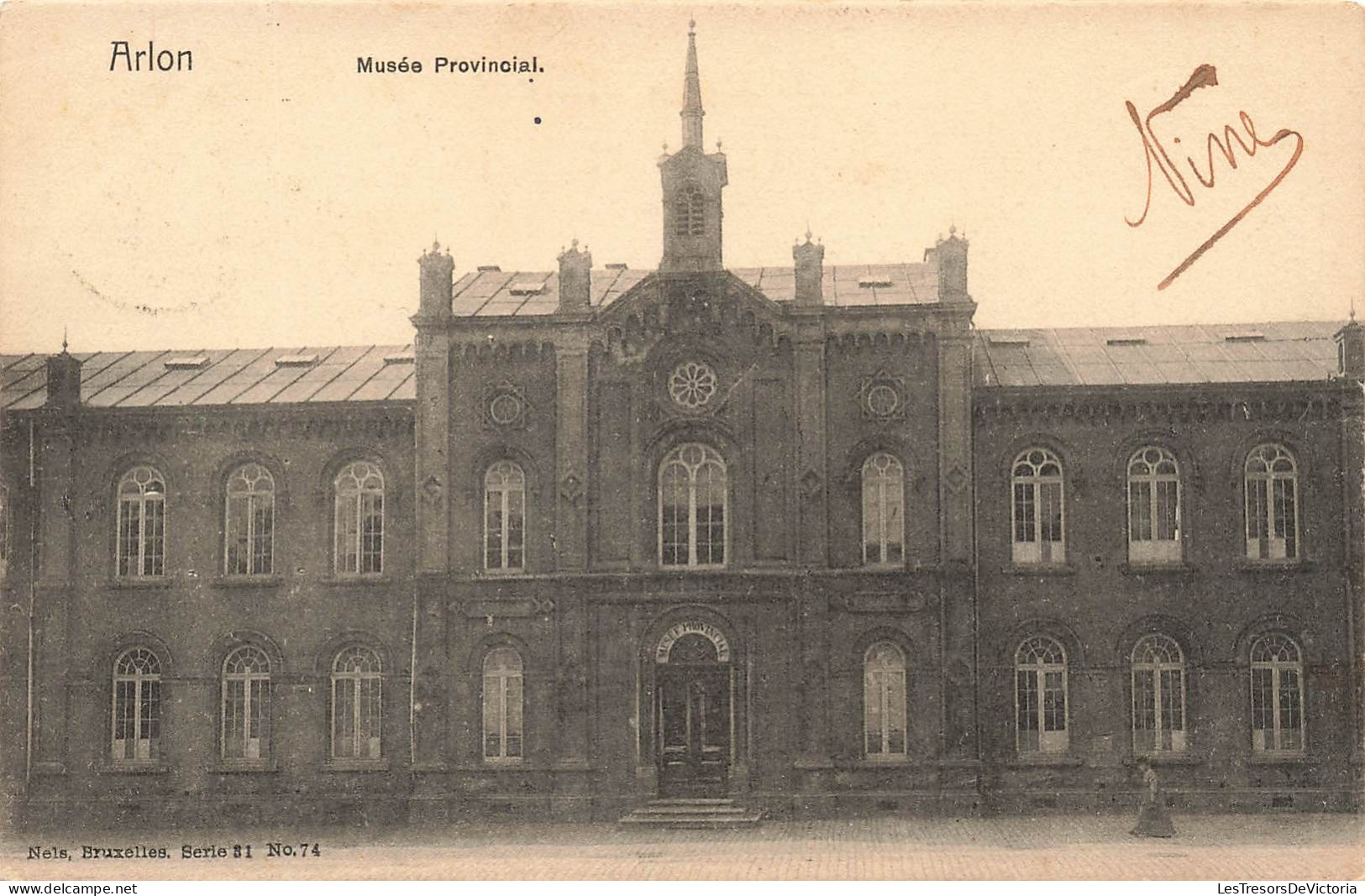 BELGIQUE - Arlon - Façade Du Musée Provincial - Carte Postale Ancienne - Aarlen