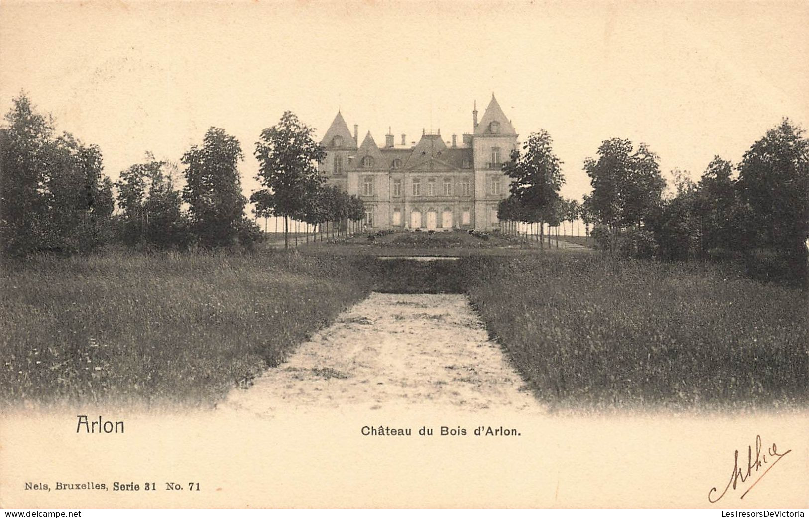 BELGIQUE - Arlon - Le Château Du Bois D'Arlon - Carte Postale Ancienne - Aarlen