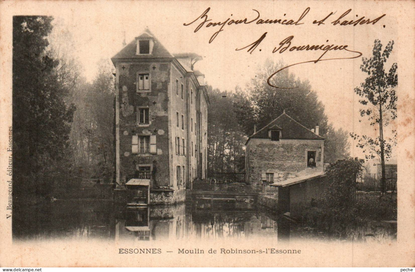 N°116602 -cpa Essonnes -moulin De Robinson Sur L'Essonne- - Moulins à Eau