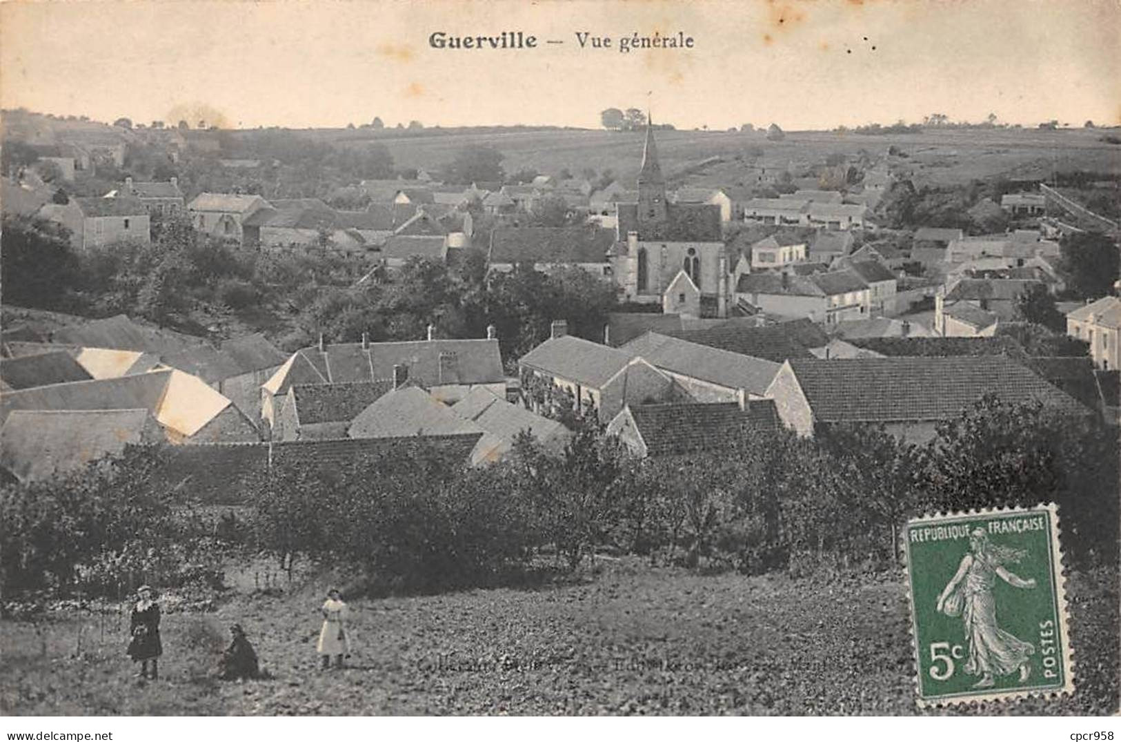 78 - GUERVILLE - SAN57369 - Vue Générale - Guerville