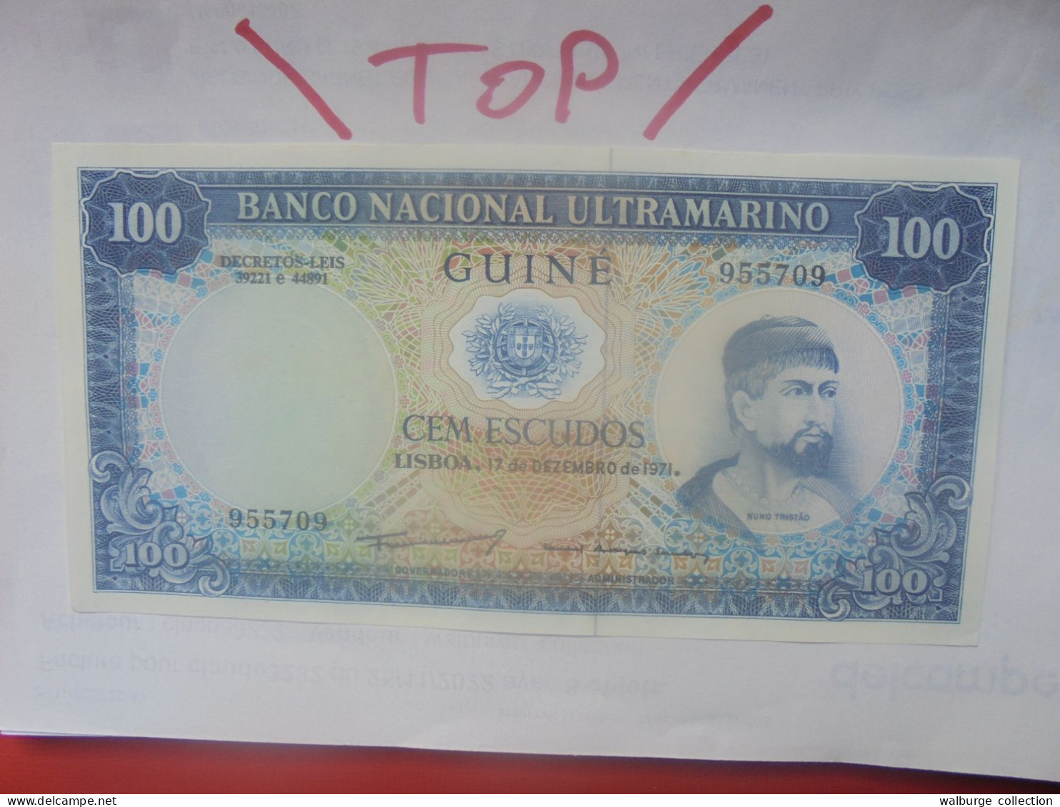 GUINEE (PORTUGAISE) 100 ESCUDOS 1971 Neuf - Guinee