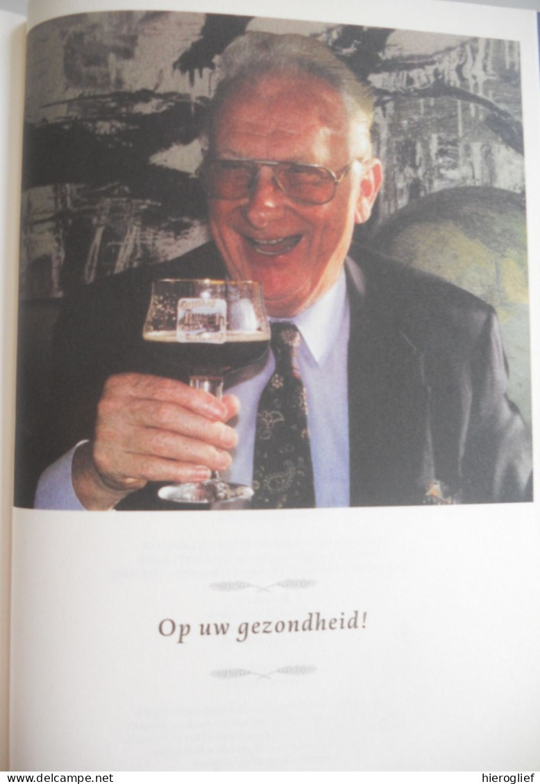 Luc Van Honsebrouck VIJFTIG JAAR BROUWER mijn verhaal Izegem GESIGNEERD brouwerij bier Kasteelbier Brigand 2003