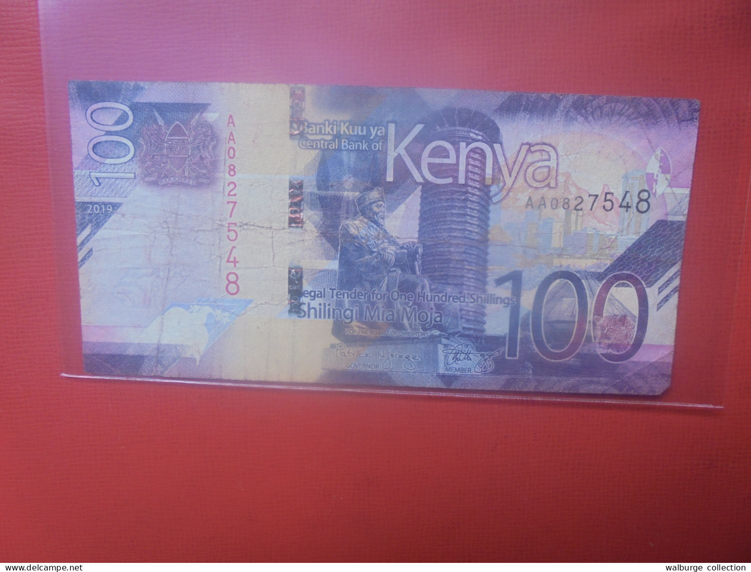 KENYA 100 SHILLINGS 2019 Circuler - Kenya