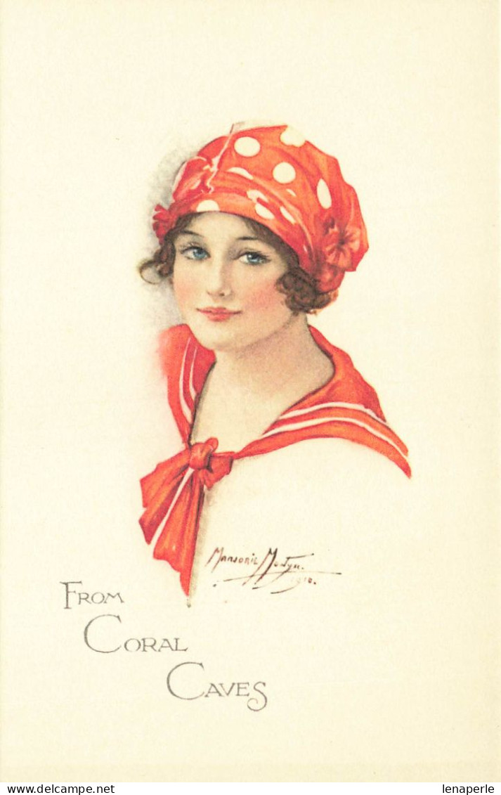 B7719 FANTAISIE ILLUSTRATEUR FEMME - Luechwitz-Kooreffski